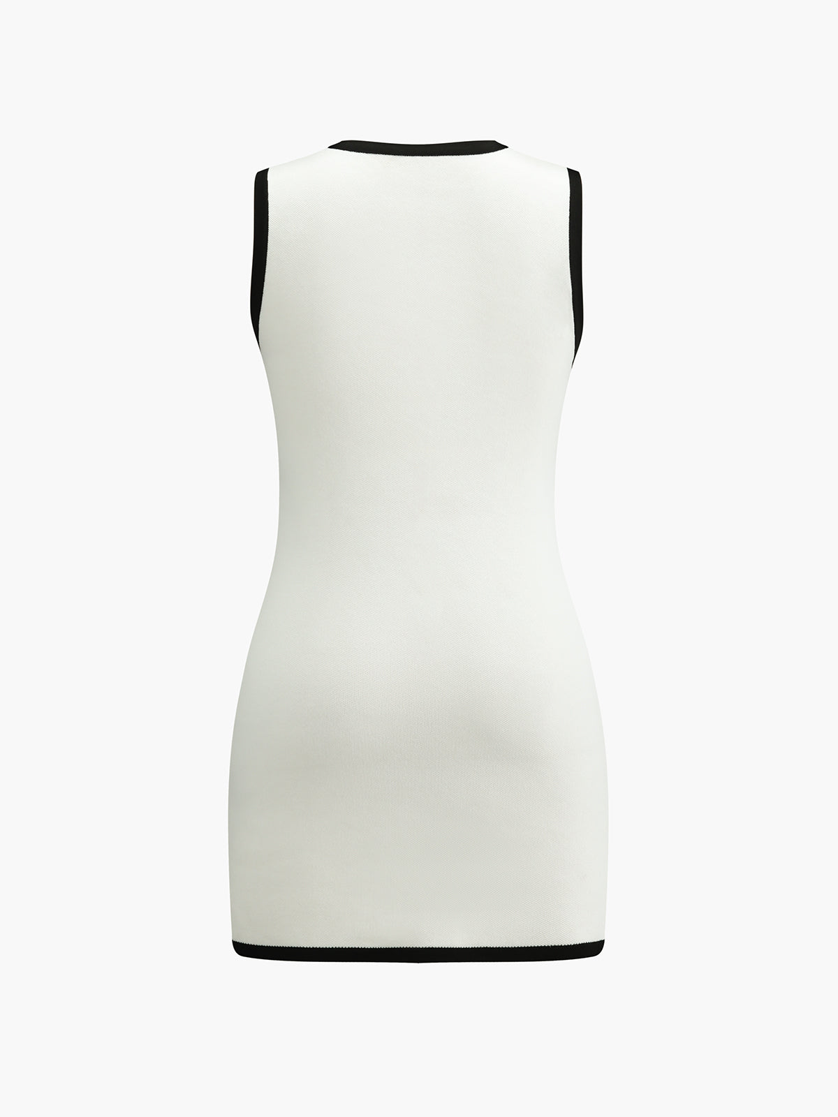 AMY | Sleeveless Short Sweater Dress