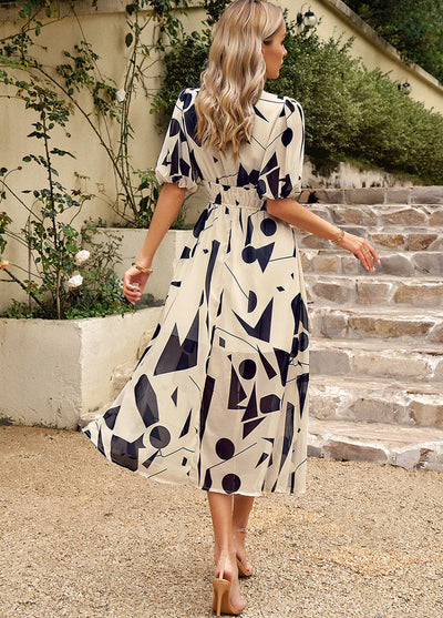 Ruby | Flattering Floral Midi Dress