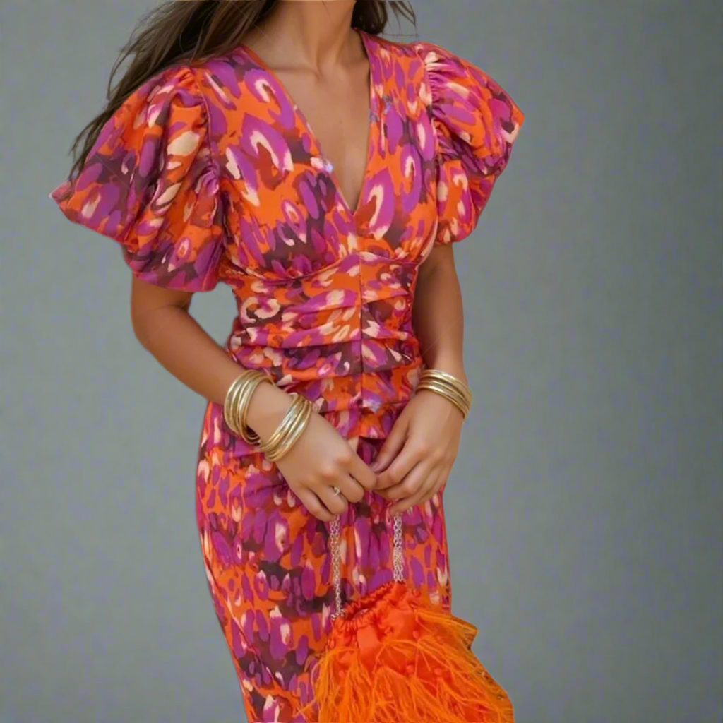 Carole | Vibrant Fiesta Dress