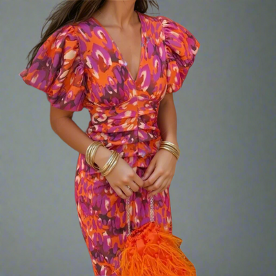 Carole | Vibrant Fiesta Dress